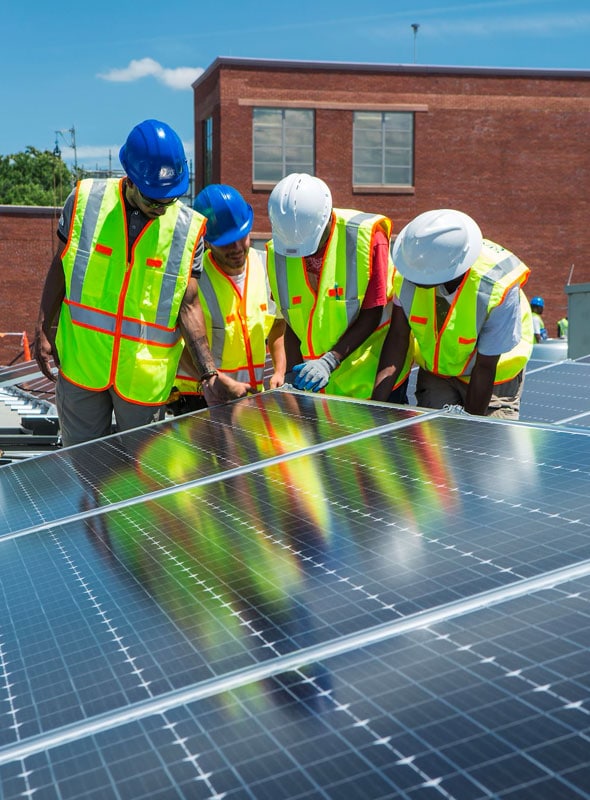 DCDGS Solar Construction