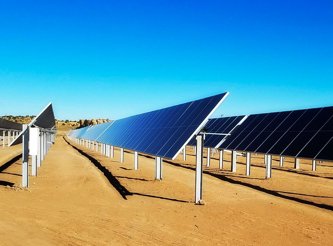 Gallup, NM Solar Panel Section