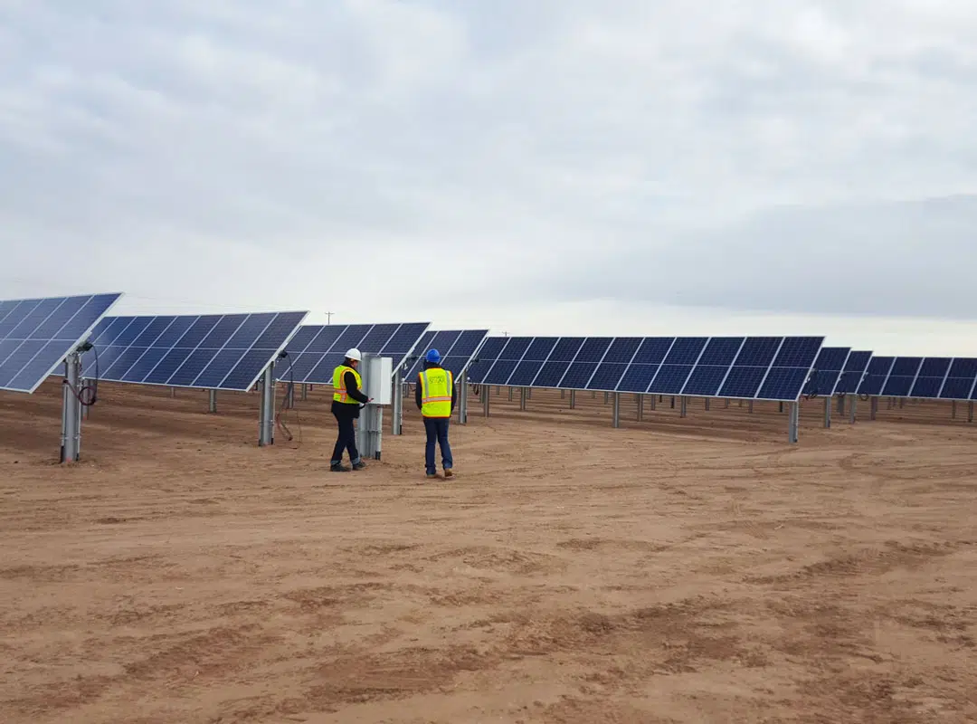 Gallup, NM Solar Construction
