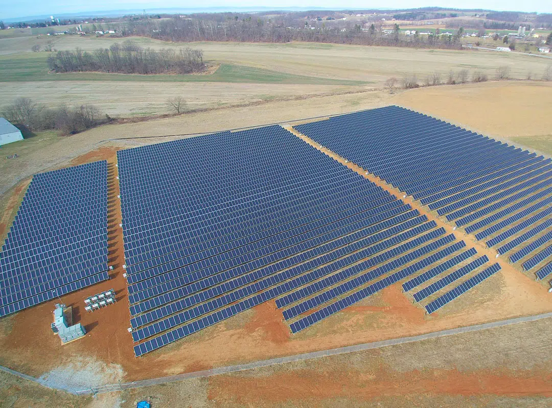 Minnesota Community Solar Array Top