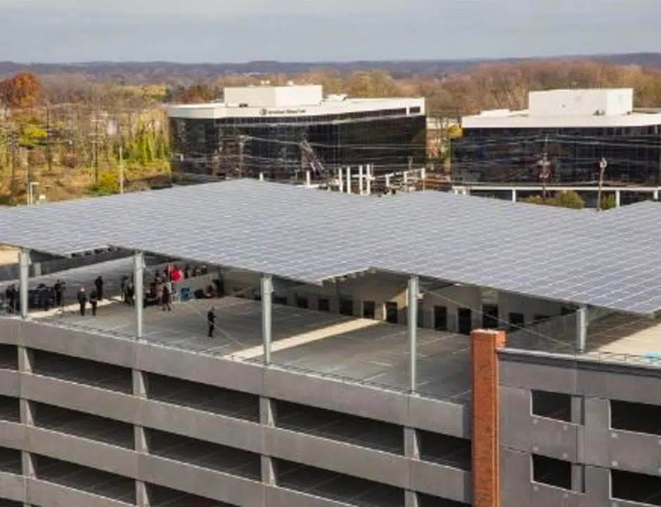 Parking Garage Solar Roof