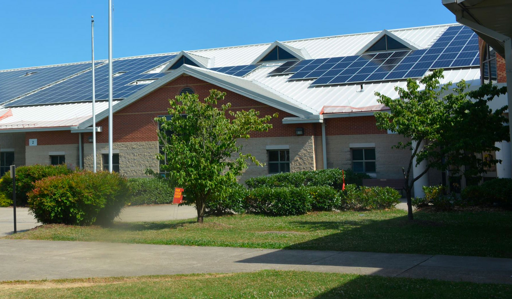 Richmond Public School Roof Solar Array