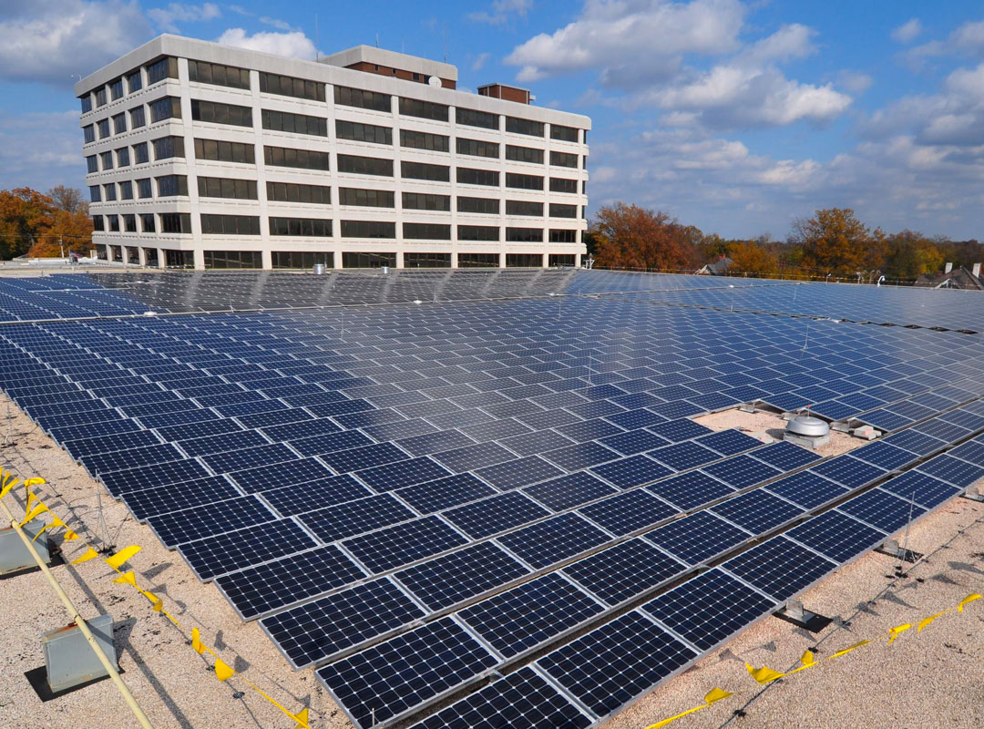 Terry Sanford Solar Array Over