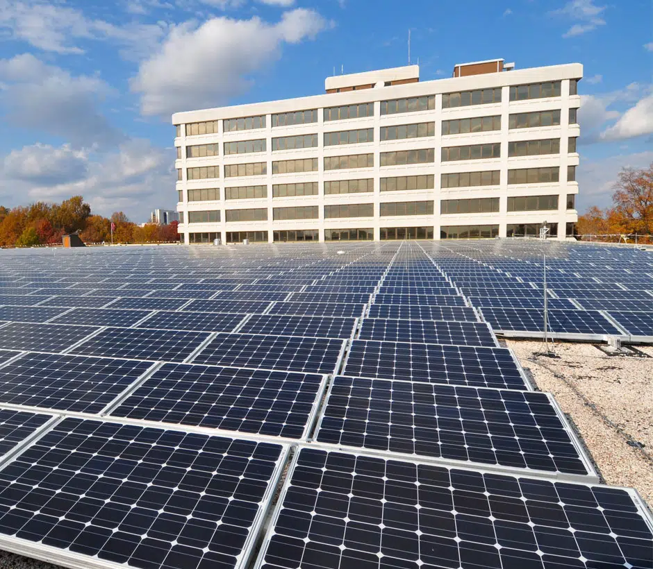 Terry Sanford Rooftop Array